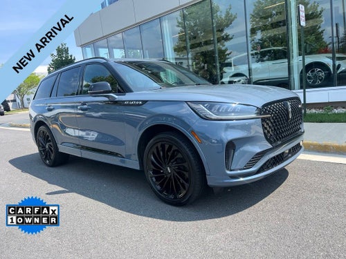 2025 Lincoln Aviator Reserve AWD | Pano Roof | 360 Cam | BLIS | Jet Pkg