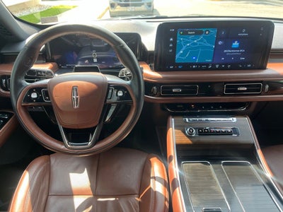 2025 Lincoln Aviator Reserve AWD | Pano Roof | 360 Cam | BLIS | Jet Pkg
