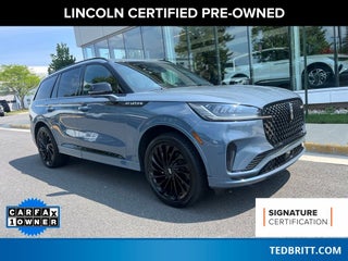 2025 Lincoln Aviator Reserve AWD | Pano Roof | 360 Cam | BLIS | Jet Pkg