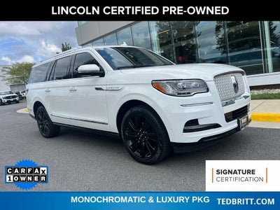 2024 Lincoln Navigator L Reserve 4WD | Pano Roof | 360 Cam | HUD | BLIS