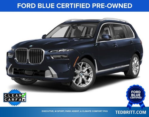 2023 BMW X7 xDrive40i AWD | M Sport Pkg | Executive Pkg | 22" Wheels