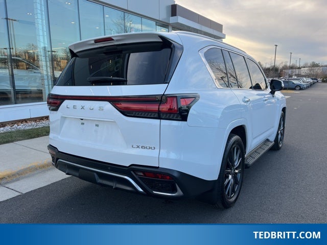 2024 Lexus LX 600 F SPORT Handling 4WD | 360 Camera | Moonroof | HUD