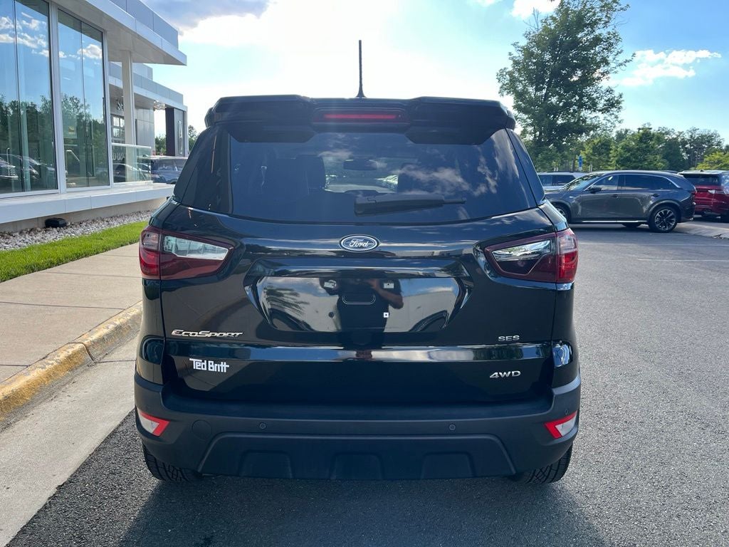 2020 Ford EcoSport SES | Remote Start | BLIS | Power Moonroof | Heated Fr