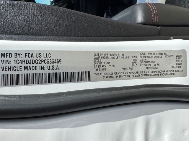 2023 Dodge Durango GT Plus | Sunroof | 2nd Row Captain Chairs |
