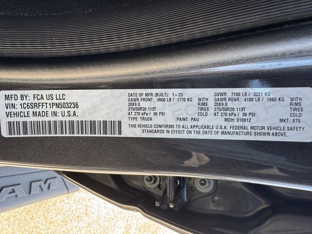 2023 RAM 1500 Big Horn/Lone Star | Level 2 Pkg | Night Edition | Pano Sunroof
