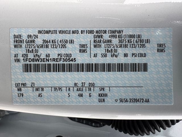 2024 Ford F-350SD XL 179 WB