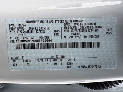 2024 Ford F-350SD XL 179 WB | Crew Cab | Chassis | 7.3L V8