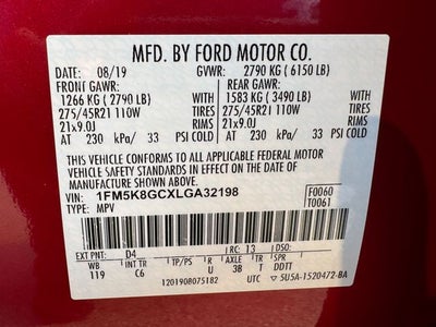2020 Ford Explorer ST | Street Pack | Pano Roof | Massage Seats