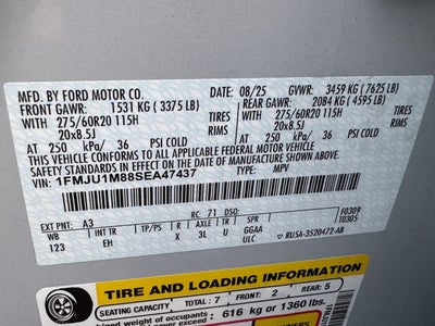 2025 Ford Expedition Platinum | One Owner | Clean Carfax
