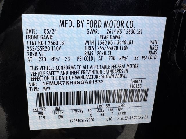 2025 Ford Explorer ST-Line