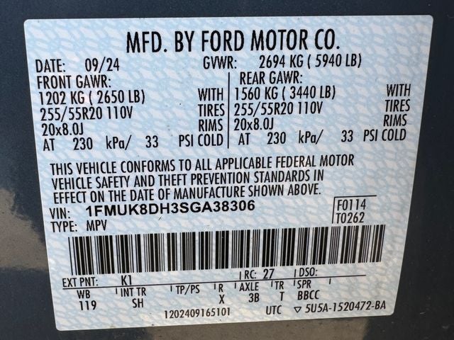 2025 Ford Explorer Active | Comfort Pkg | Clean One Owner Carfax