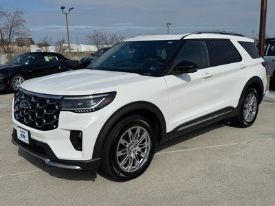 2025 Ford Explorer Platinum 360 Camera | 2nd Row Bench | B&O Audio