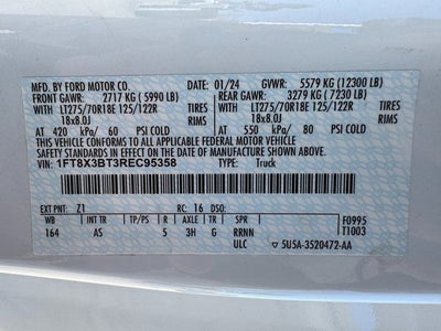 2024 Ford F-350SD XL | Plow Prep/Camper Pkg. | Block Heater | 4x4