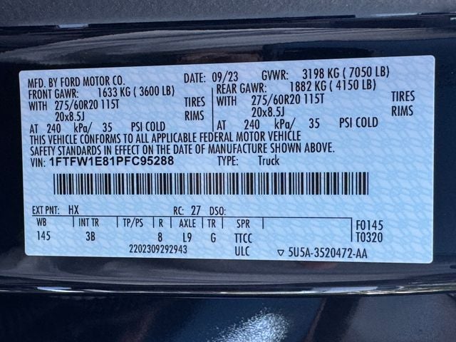 2023 Ford F-150 Platinum