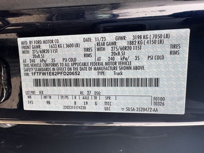 2023 Ford F-150 Platinum | Pano Roof | Max Tow Pkg. | FX4 Pkg.