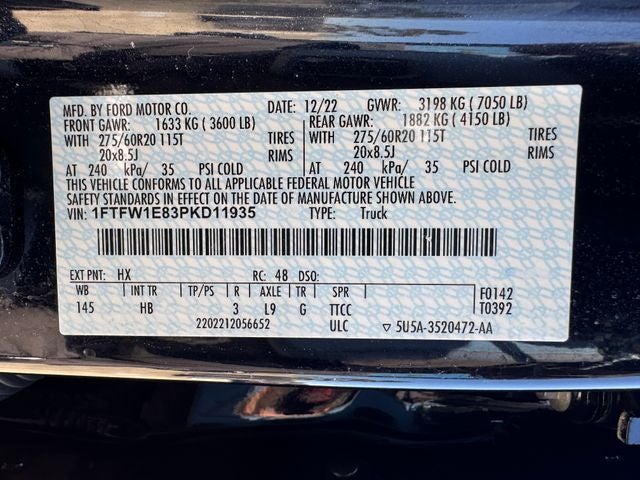 2023 Ford F-150 Lariat | Moonroof | Max Tow Pkg | Power On-Board