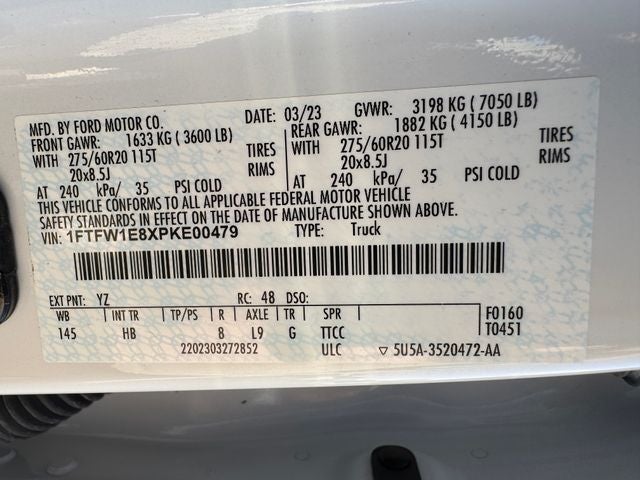 2023 Ford F-150 Lariat | Pano Roof | Max Tow Pkg. | FX4 Off-Road Pkg.