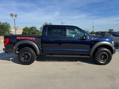 2023 Ford F-150 Raptor | Pano Sunroof | 17"Bead-Lock Wheels | Blue Interi