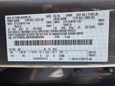 2026 Ford F-150 XLT | Black App Pkg | 5.0 V8 | 302A Group