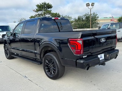 2025 Ford F-150 Lariat | Black Pkg | Pano Roof | 360 Camera | Mobile Offi