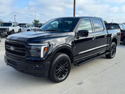 2025 Ford F-150 Lariat | Black Pkg | Pano Roof | 360 Camera | Mobile Offi