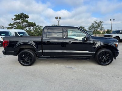 2025 Ford F-150 Lariat | Black Pkg | Pano Roof | 360 Camera | Mobile Offi