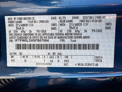 2025 Ford F-150 Lariat