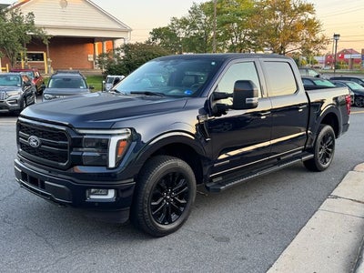2024 Ford F-150 Lariat | Hybrid | Pano Roof | Black Pkg | 360 Camera