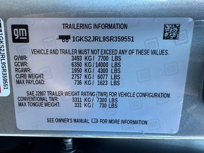 2025 GMC Yukon XL Denali | One Owner | Low Miles