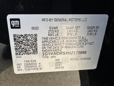 2022 Cadillac XT5 Premium Luxury