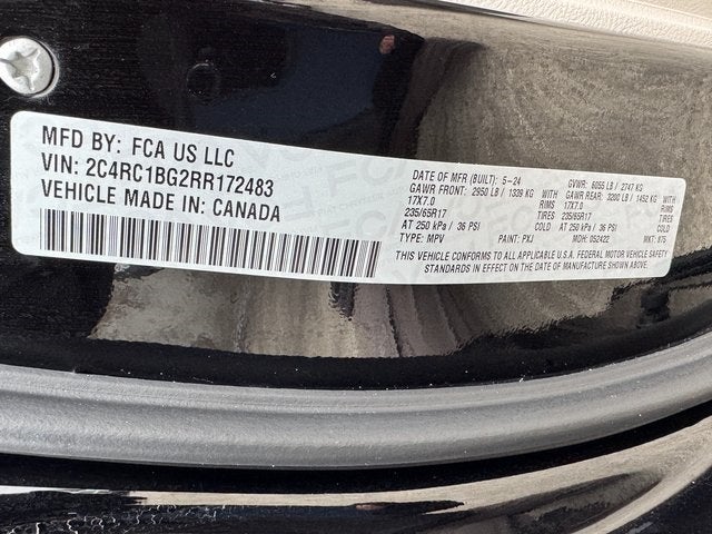 2024 Chrysler Pacifica Touring L | Apple CarPlay | Rear View Camera