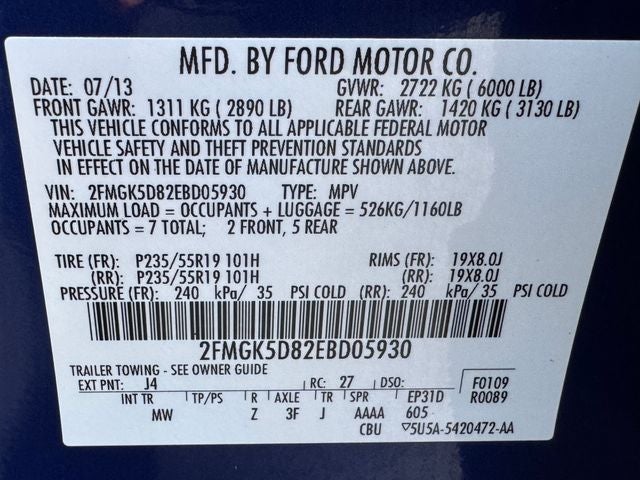 2014 Ford Flex Limited