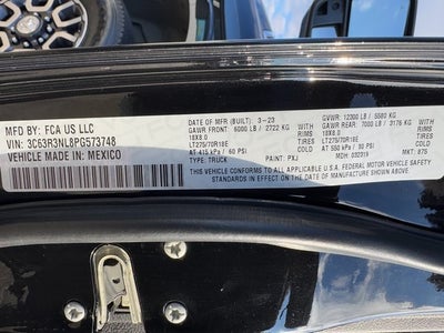 2023 RAM 3500 Laramie Longhorn | Tow Tech Plus Group | Moonroof | 4WD