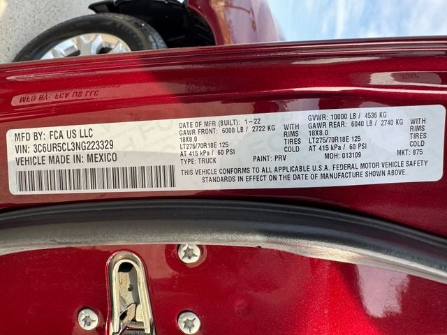 2022 RAM 2500 Tradesman | 6.7L Cummins | Snow Chief Pkg | Chrome Appearanc