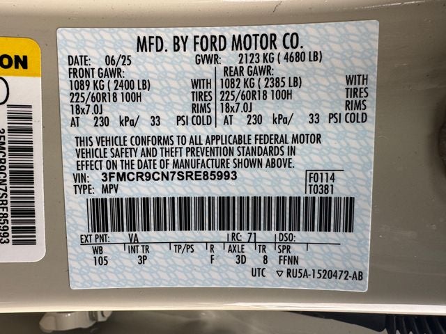 2025 Ford Bronco Sport Outer Banks Tech Pkg. | Power Moonroof | Wireless CarPlay