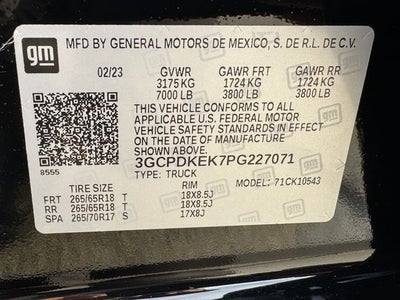 2023 Chevrolet Silverado 1500 LT