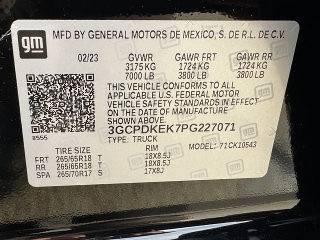 2023 Chevrolet Silverado 1500 LT