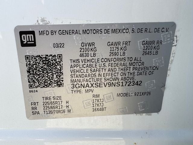 2022 Chevrolet Equinox LS