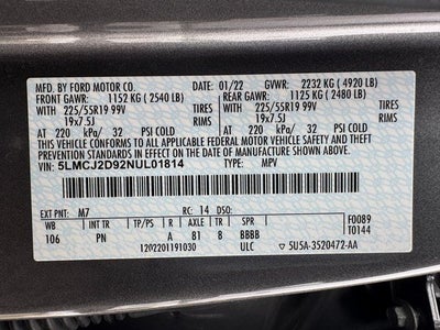 2022 Lincoln Corsair Reserve