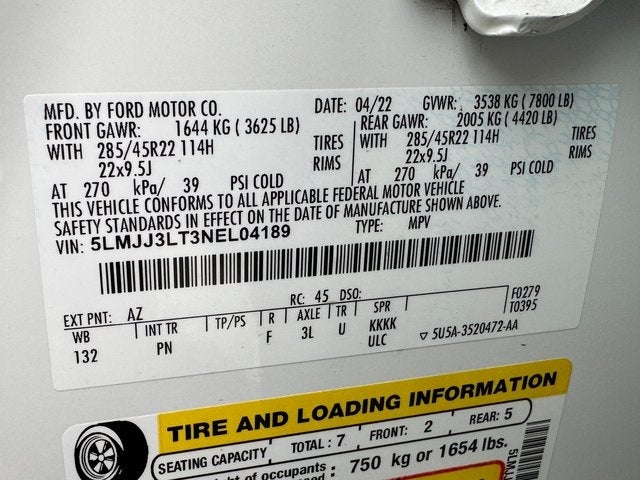 2022 Lincoln Navigator L L Reserve