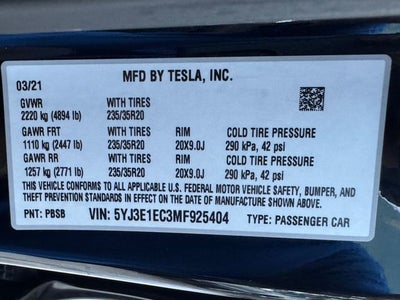 2021 Tesla Model 3 Performance | AWD