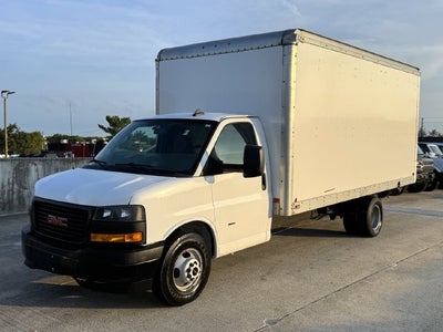 2018 GMC Savana 3500 Work Van | TransGlobal 16' Box w/ Lift Gate