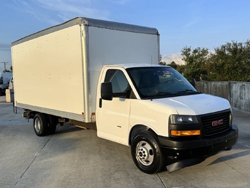 2018 GMC Savana 3500 Work Van | TransGlobal 16' Box w/ Lift Gate
