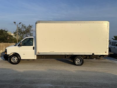 2018 GMC Savana 3500 Work Van | TransGlobal 16' Box w/ Lift Gate