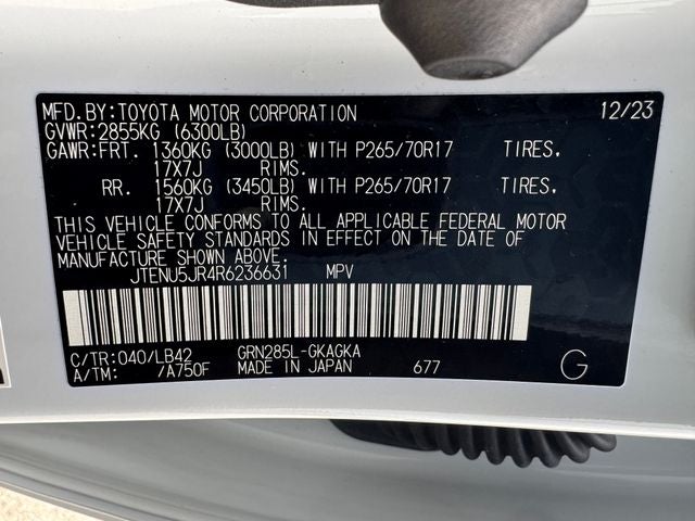 2024 Toyota 4Runner SR5 Premium | Moonroof Pkg | 3rd Row Seating | Premium Pkg