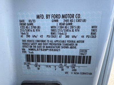 2023 Ford Transit Connect XL