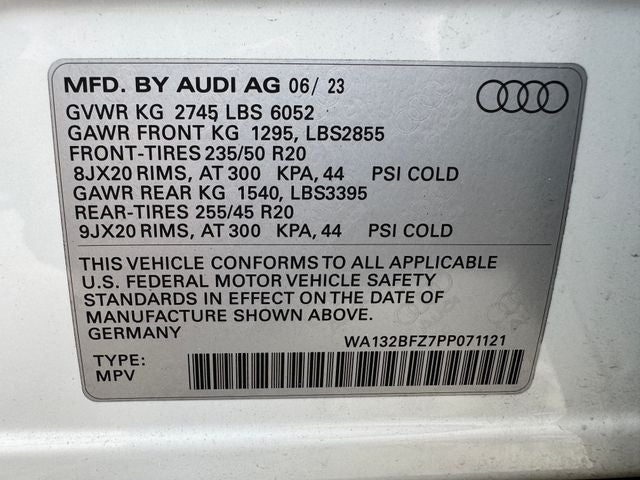 2023 Audi Q4 Sportback e-tron Premium Plus quattro
