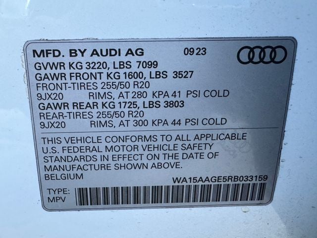 2024 Audi Q8 e-tron Premium Plus quattro