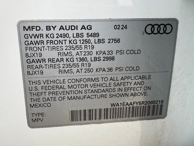 2024 Audi Q5 45 S line Premium quattro