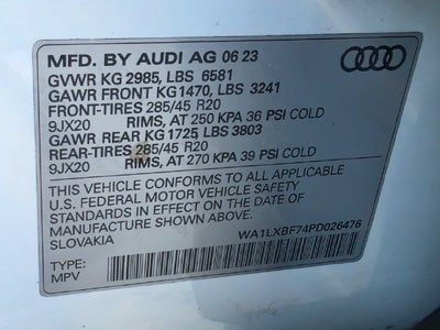 2023 Audi Q7 55 Premium Plus quattro